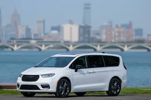 Minivan for family airport transfers