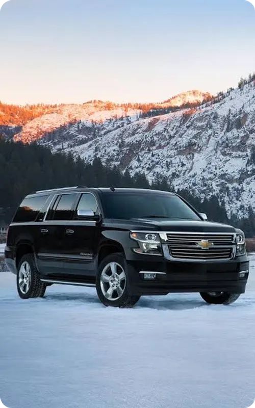 Luxury SUV for executive airport transfers